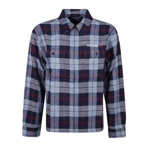 Awake Ny Men Overshirt "Flannel Zip Shirt"